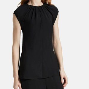 Theory Silk Black Top, size M